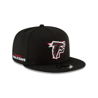 Atlanta Falcons Gorra | New Era NFL Logo Mix 9fifty Snapback Cap Mexico - Negros